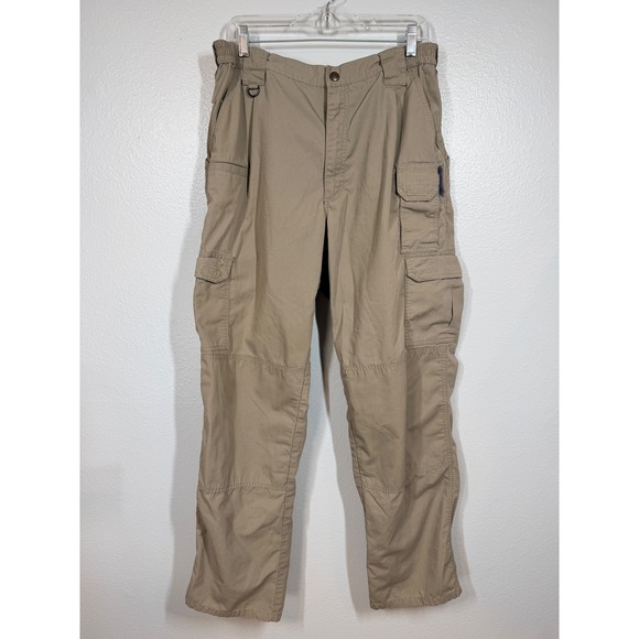 5.11 Tactical Series Other - 5.11 Tactical Pants Mens 36x34 Tan Tactical Series Ripstop Cargo Trousers 74273